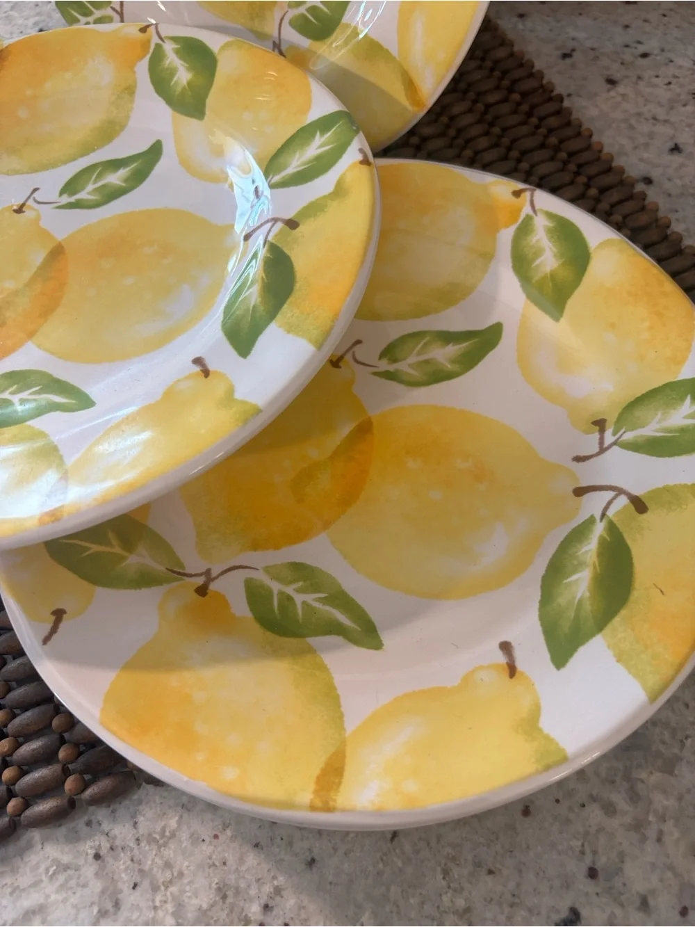 Pier 1 Imports Lemon Ironstone 9